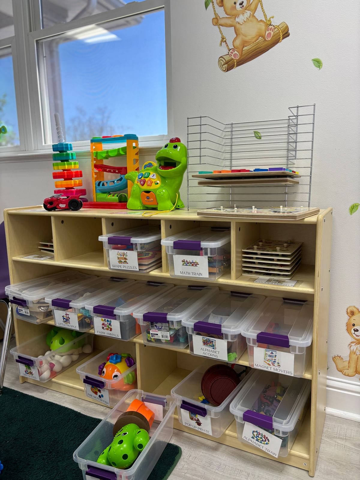 Therapy tools at ABA clinic in Charlotte